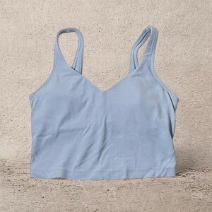 Lululemon Align Tank Light Blue Built In Bra Size 4